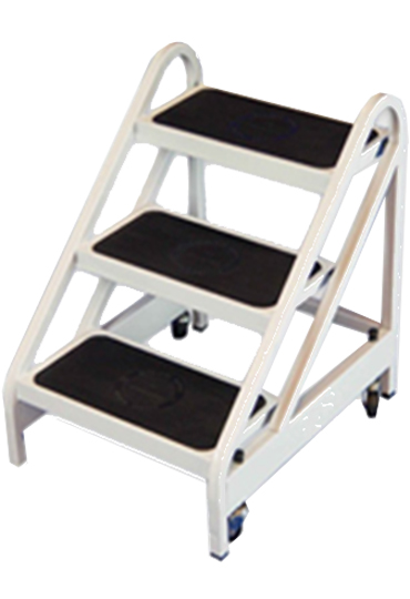 Escalera móvil con sistema de autofreno Modelo: EMSA-01