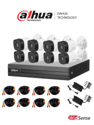 Kit de Videovigilancia Dahua Technology DH-KIT/XVR1B08-I/8-B1A21N-0360B