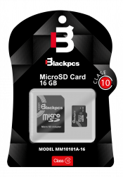 Memoria Micro SD Blackpcs Clase10 